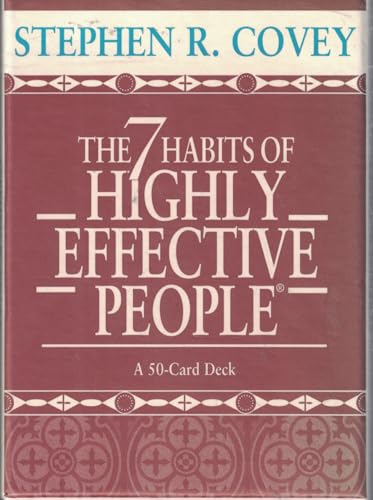 The 7 Habits Of Highly Effective People
