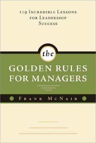 Golden Rules for Managers