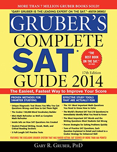 Gruber's Complete SAT Guide 2014