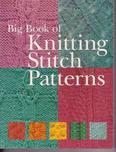 BIG BOOK KNITTING STITCH PATTERNS
