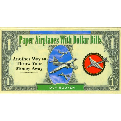 Paper Airplanes With Dollar Bills