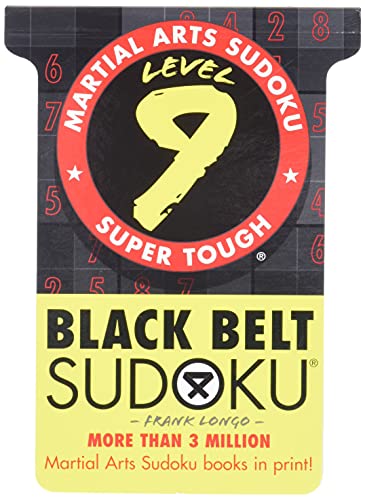 Martial Arts Sudoku Level 9: Black Belt Sudoku