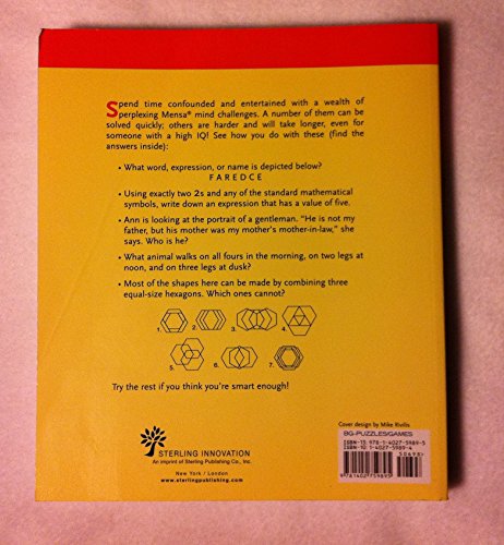 Giant Book of Mensa Mind Challenges