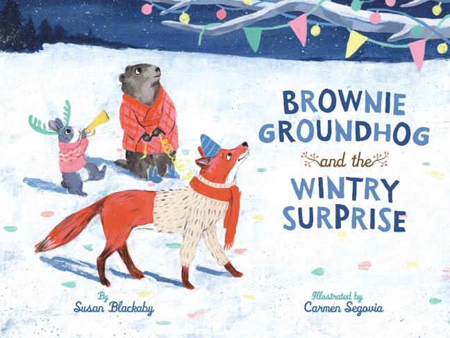 Brownie Groundhog and the Wintry Su