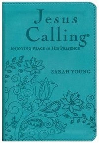 Jesus Calling DeluxeTeal LeatherSoft