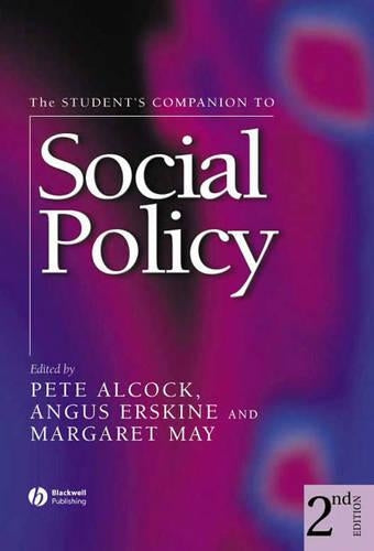 The Student's Companion to Social Policy