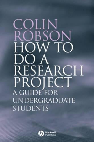 How to do a Research Project
