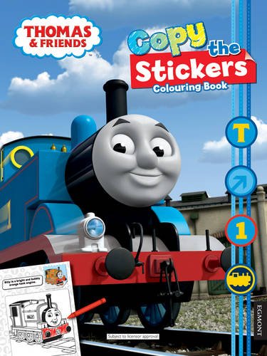 Thomas & Friends Copy the Sticker Colouring Book