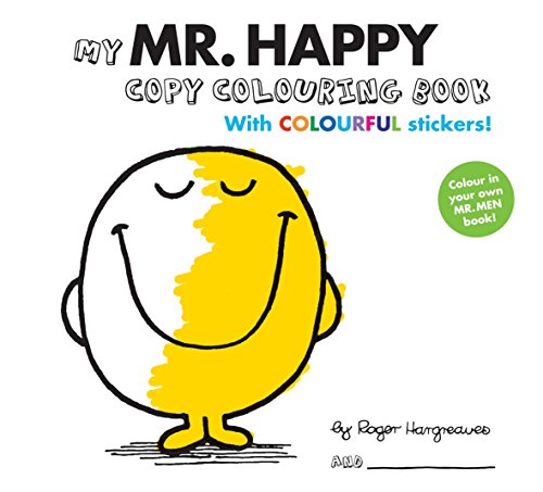 Mr Men Colour your own Mr Happy