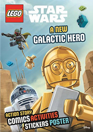 Lego Star Wars: A New Galactic Hero (Sticker Poster Book)