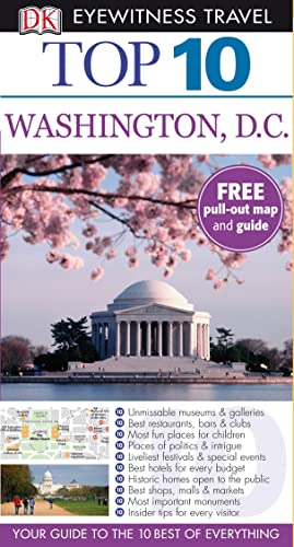 DK Eyewitness Top 10 Travel Guide: Washington DC