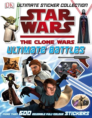 Star Wars The Clone Wars Ultimate Battles Sticker Collection