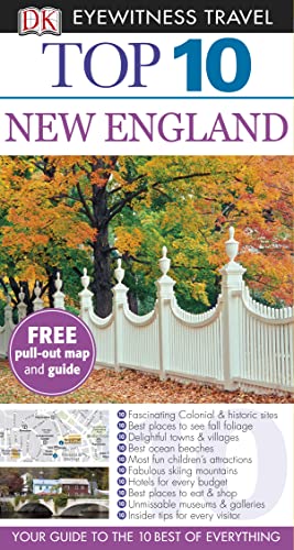 DK Eyewitness Top 10 Travel Guide: New England