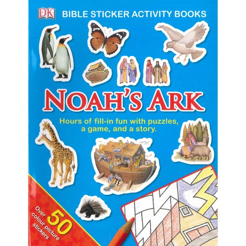 Noah's Ark - Bible Sticker Activity Books (Over 50 Stickers)