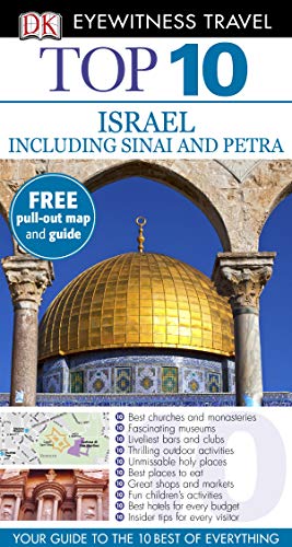 DK Eyewitness Top 10 Israel including Sinai and Petra