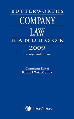 Butterworths Company Law Handbook