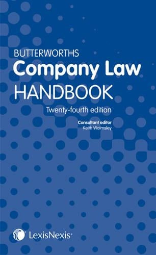 Butterworths Company Law Handbook
