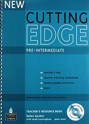 New Cutting Edge Pre-Intermediate Teachers Book and Test Master CD-Rom Pack