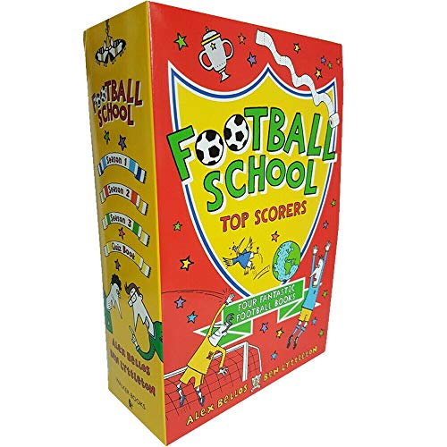 Football School Series Top Scorers 4 Books Collection Box Set By Alex Bellos & Ben Lyttleton (Where Football Explains The World - Rules, Saves, Tackles, The Amazing Quiz Book)