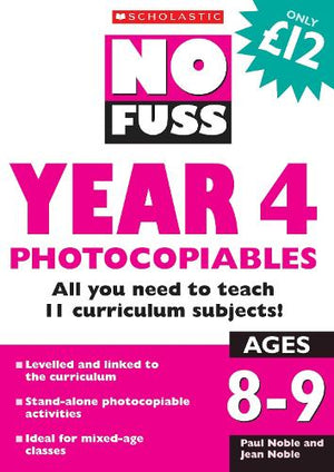 No Fuss: Year 4 Photocopiables