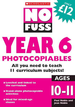 No Fuss: Year 6 Photocopiables