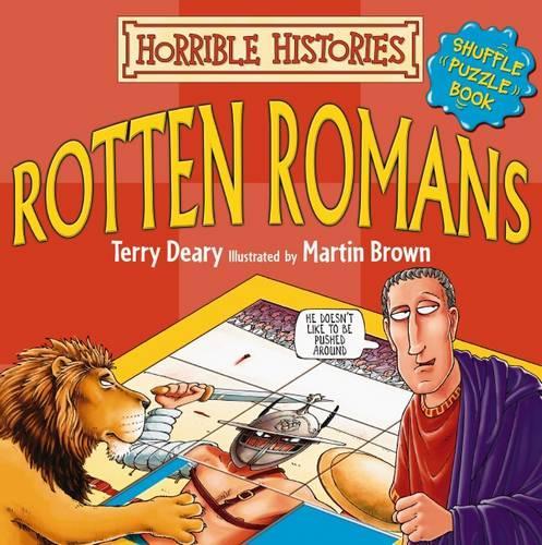 Horrible Histories: Rotten Romans: Shuffle Puzzle Book