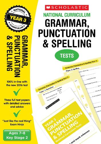 Grammar, Punctuation and Spelling Test - Year 3