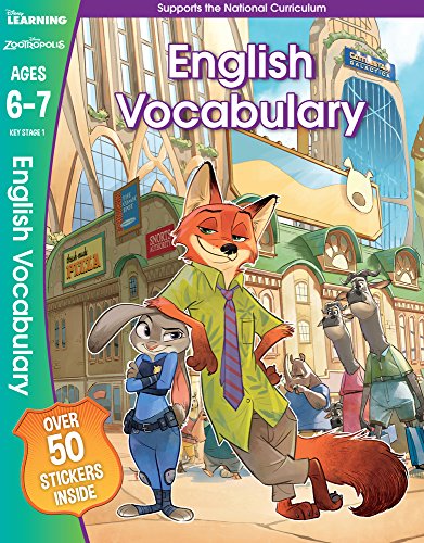 Zootropolis - English Vocabulary, Ages 6-7