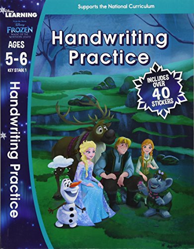 Frozen Magic of the Northern Lights: Handwriting Practice (Ages 5-6)