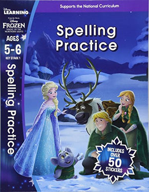 Frozen Magic of the Northern Lights: Spelling (Ages 5-6)