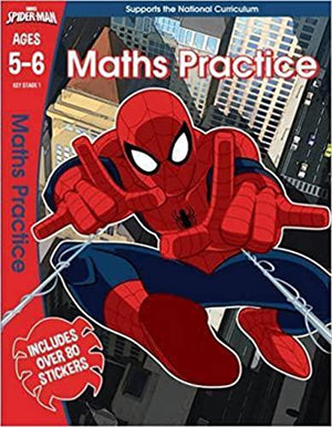 Spider-Man: Maths Practice, Ages 5-6