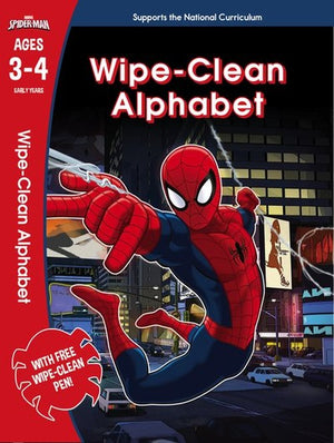 Spider-Man: Wipe-Clean Alphabet Ages 3-4