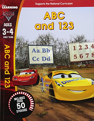 Cars 3: ABC and 123 (Ages 3-4)