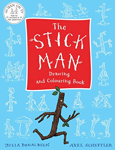 The Stick Man Drawing and Colouring Book