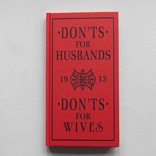 Don'ts for Husbands & Don'ts for Wives