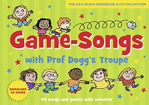 Game-songs with Prof Dogg's Troupe (Book + CD) new cover