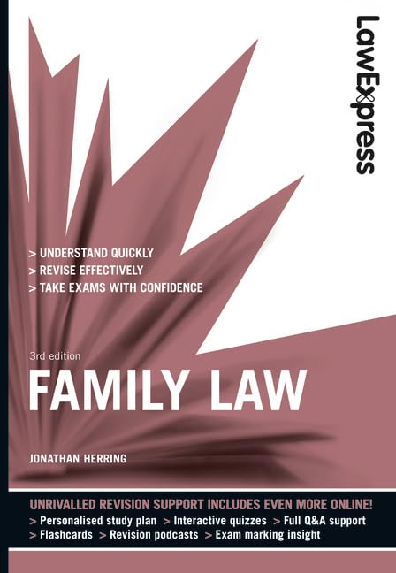 Law Express: Family Law (Revision Guide)
