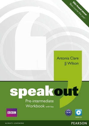 Speakout Pre Intermediate Workbook with Key and Audio CD Pack