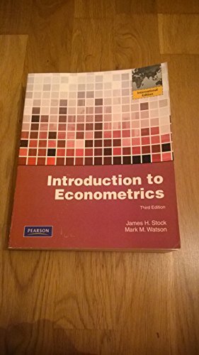 Introduction to Econometrics