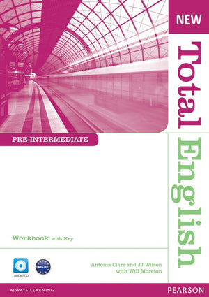New Total English Pre-Intermediate Workbook with Key and Audio CD Pack