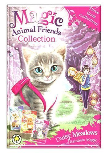 Magic Animal Friends Collection Box Set by Daisy Meadows (Creator of Rainbow Magic) Includes: 1) Bella Tabbypaw in Trouble 2) Molly Twinkletail Runs Away 3) Lucy Longwhiskers Gets Lost (RRP: £14.97)