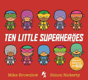 Ten Little Superheroes