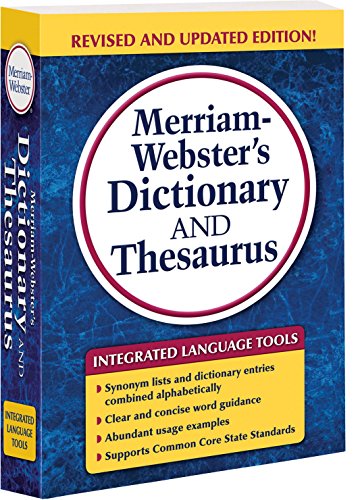 Merriam-Webster's Dictionary and Thesaurus