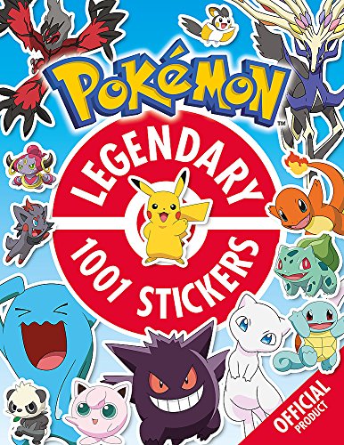 The Official Pokemon Legendary 1001 Stickers