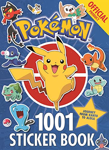 The Official Pokemon 1001 Sticker Book