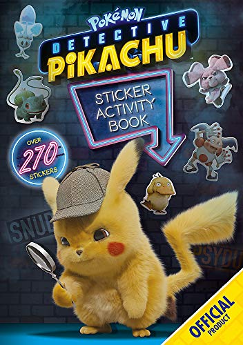Detective Pikachu Sticker Activity Book