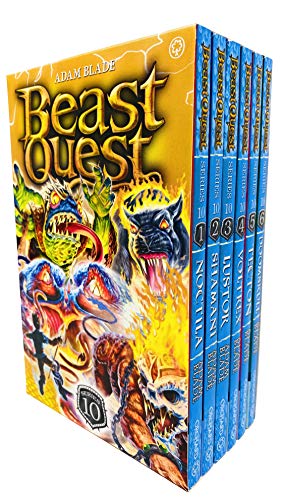 Beast Quest Series  Box Set Books    Collection Noctila Shamani Lustor Voltrex Tecton  Doomskull