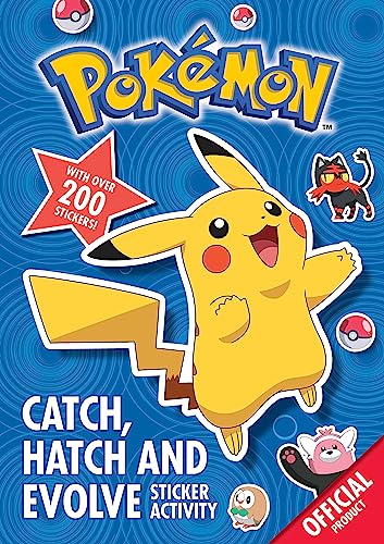 The Official Pokemon Catch, Hatch and Evolve Sticker Activity