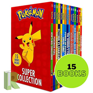Pokemon Super 15 Book Collection 