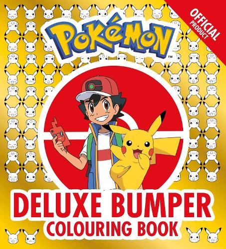 The Official Pokemon Deluxe Bumper Colouring Book